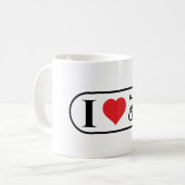 I Love Panzer - Tasse (Vorderseite Links)