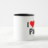 I Love papa mok Tasse (Zentrum)
