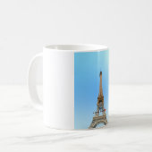 I Love Paris Mug – Eiffel Tower Illustration Coffe Kaffeetasse (Vorderseite Links)