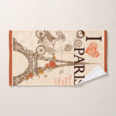 I Love Paris (Paris is the City of my Dreams) Handtuch (Handtuch)