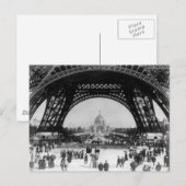 I Love Paris Postkarte (Vorne/Hinten)