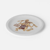 I LOVE PEANUT BUTTER PAPPTELLER (Schrägansicht)