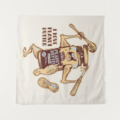 I LOVE PEANUT BUTTER WANDTEPPICH (Vorderseite (Horizontal))