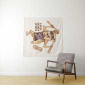 I LOVE PEANUT BUTTER WANDTEPPICH (Beispiel (Horizontal))