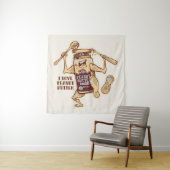 I LOVE PEANUT BUTTER WANDTEPPICH (Beispiel)