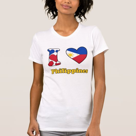 I love Philippines T-Shirt (Vorderseite)