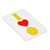 I love pickleball magnet (Rechte Seite)