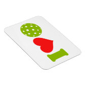 I love pickleball magnet (Rechte Seite)