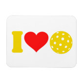 I love pickleball magnet (Horizontal)