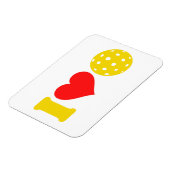 I love pickleball magnet (Linke Seite)