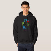 I Love Pickleball  Pickleball Hoodie (Vorne ganz)