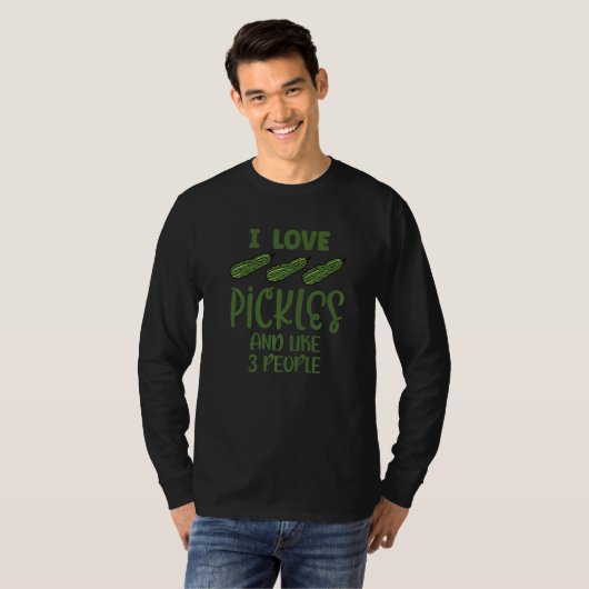 I Love Pickles Pickle  Festival Souvenir Big Dill  T-Shirt (Vorne ganz)