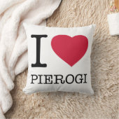 I LOVE PIEROGI KISSEN (Decke)
