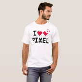 I Love Pixel T-Shirt (Vorne ganz)