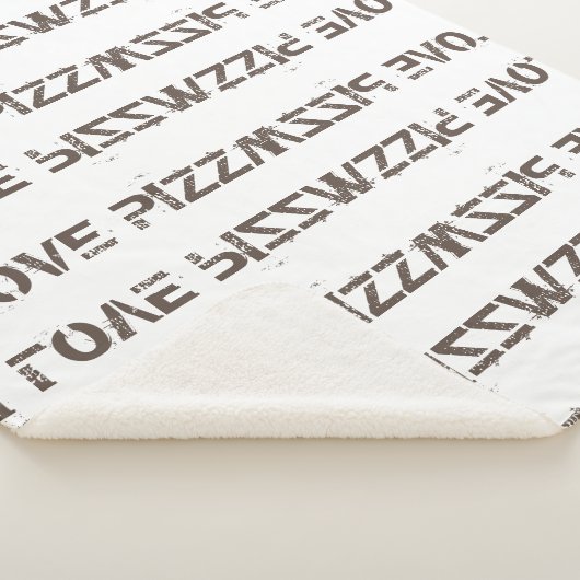 I LOVE PIZZA SHERPADECKE (3/4)