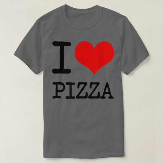 I Love Pizza T T-Shirt (Design vorne)