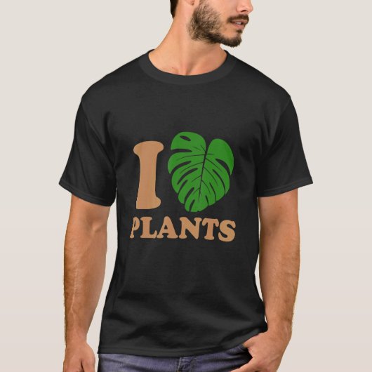I love plants 1 T-Shirt (Vorderseite)