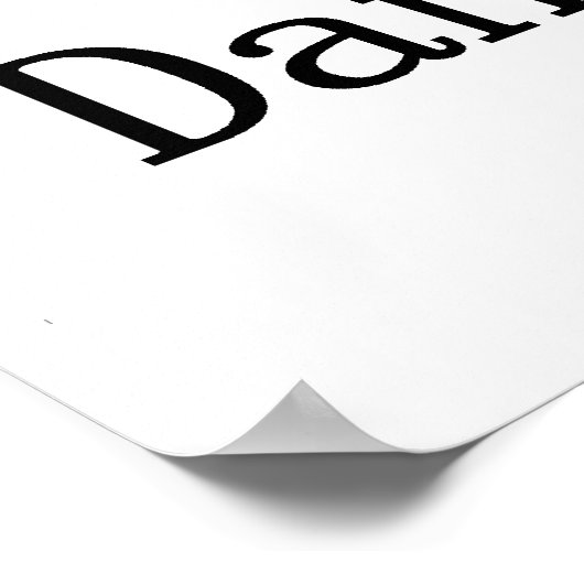 I Love Poster (Ecke)