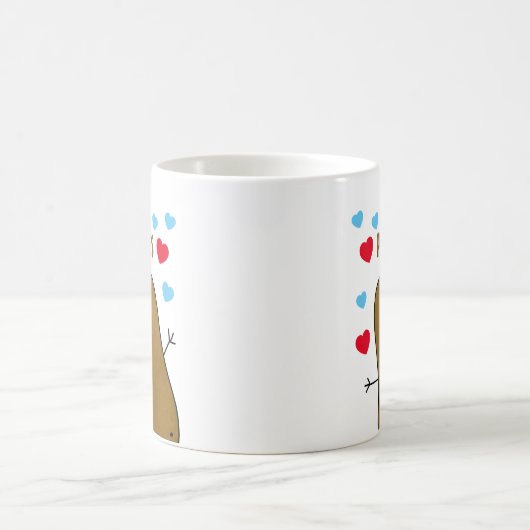 I Love Potatoes Kaffeetasse (Mittel)