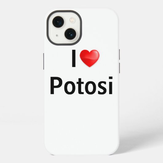 I love Potosi iPhone Hülle (Rückseite)