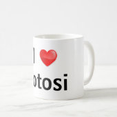 I love Potosi Kaffeetasse (VorderseiteRechts)