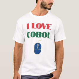 I Love Programming and I Love Cobol T-Shirt