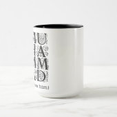 I Love Prophet Muhammad ﷺ Islamic Gift for Muslims Tasse (Zentrum)