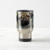 I love pugs cup reisebecher (Mittel)