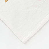 I Love Pugs Fleecedecke (Ecke)