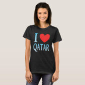 I love Qatar T-Shirt (Vorne ganz)