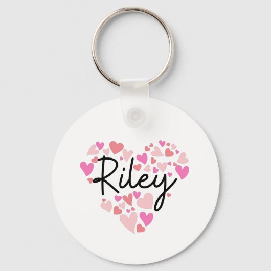 I love Riley Schlüsselanhänger (Vorderseite)