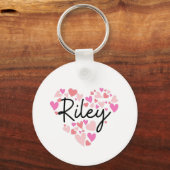 I love Riley Schlüsselanhänger (Vorderseite)