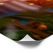 I LOVE RIO - RIO DE JANEIRO POSTER (Ecke)