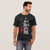 I love rock and roll T-Shirt (Vorne ganz)
