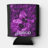 I Love Rock 'N Roll Electric Guitar Personalized Dosenkühler (Rückseite)