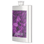 I Love Rock 'N Roll Electric Guitar Personalized Flachmann (Links)