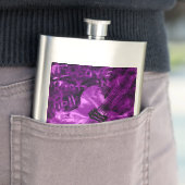 I Love Rock 'N Roll Electric Guitar Personalized Flachmann (Beispiel)