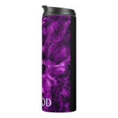 I Love Rock 'N Roll Electric Guitar Personalized Thermosbecher (Nach rechts gedreht)