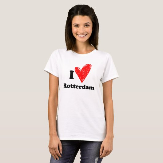 I love Rotterdam T-Shirt (Vorne ganz)