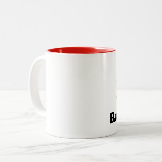 I love Rotterdam Zweifarbige Tasse (Vorderseite Links)