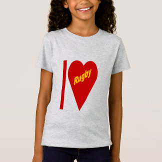 I LOVE RUGBY T-Shirt