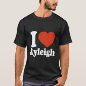 I Love Ryleigh I He Ryleigh Red He T-Shirt (Vorderseite)