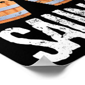 I love saunas poster (Ecke)