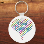 I Love Schlüsselanhänger (Vorderseite)