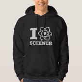 I Love Science Hoodie (Vorderseite)