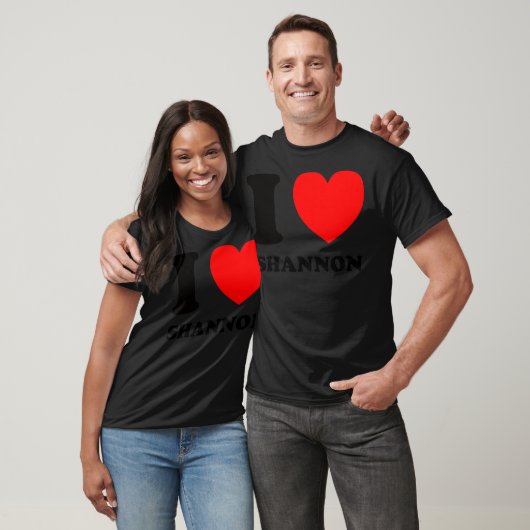 I Love Shannon T-Shirt (Unisex)