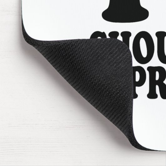 I Love Shoulder Press  Mousepad (Ecke)