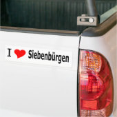 I love Siebenbuergen Autoaufkleber (Auf Lkw)