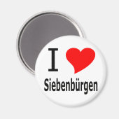 I love Siebenbürgen Magnet (Vorderseite/Rückseite)