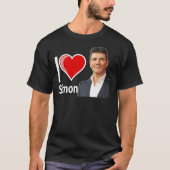 I Love Simon Cowell T-Shirt (Vorderseite)
